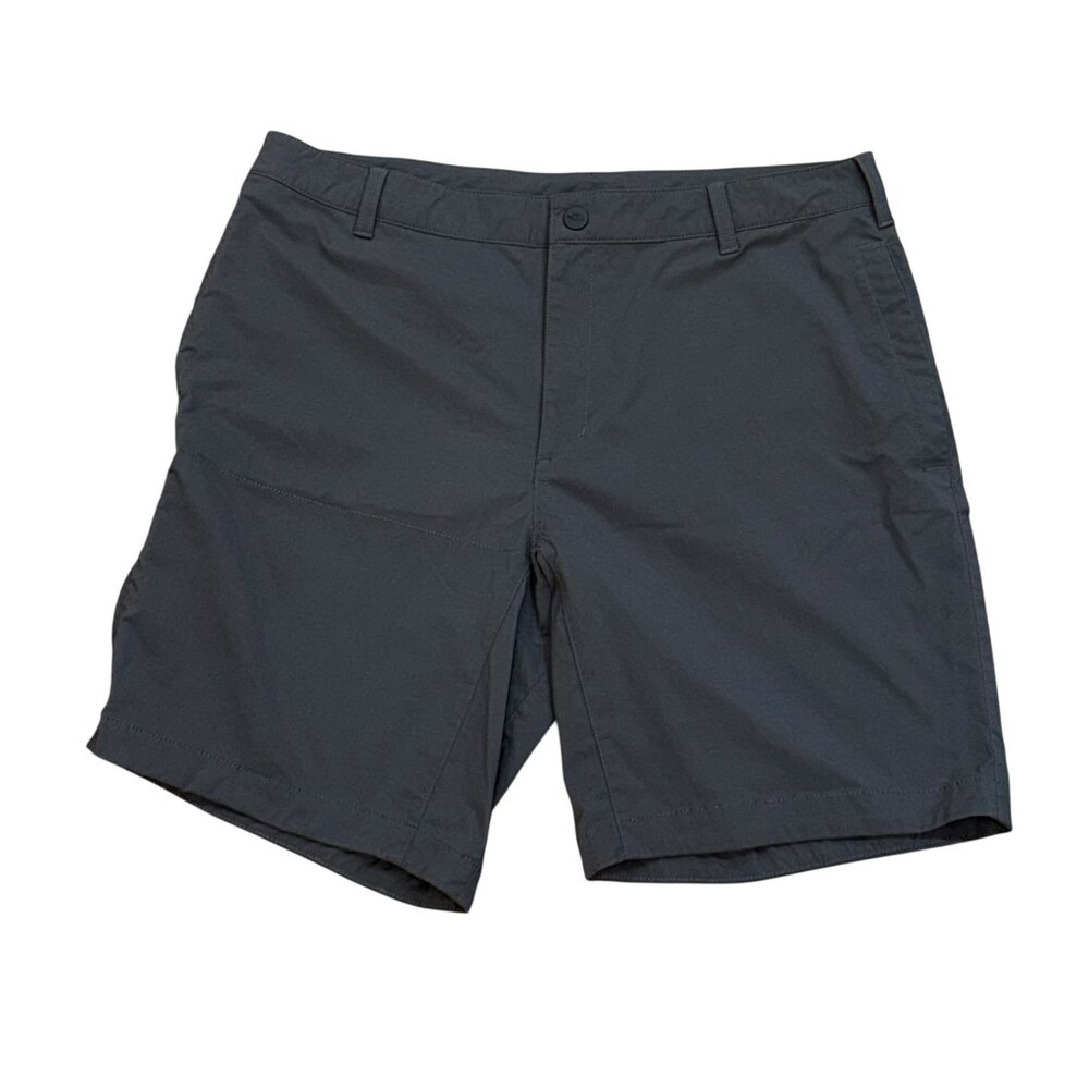 The North Face Grey Nylon Hiking Cargo Shorts 36 Lightweight Packable‎ Summer